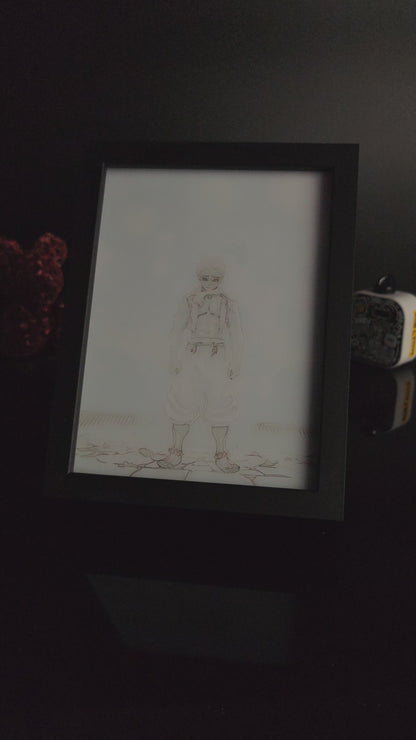 Akaza x Koyuki Light Painting (LIMITED EDITION)