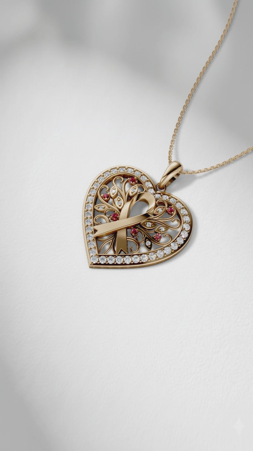 Mother’s Heart Necklace