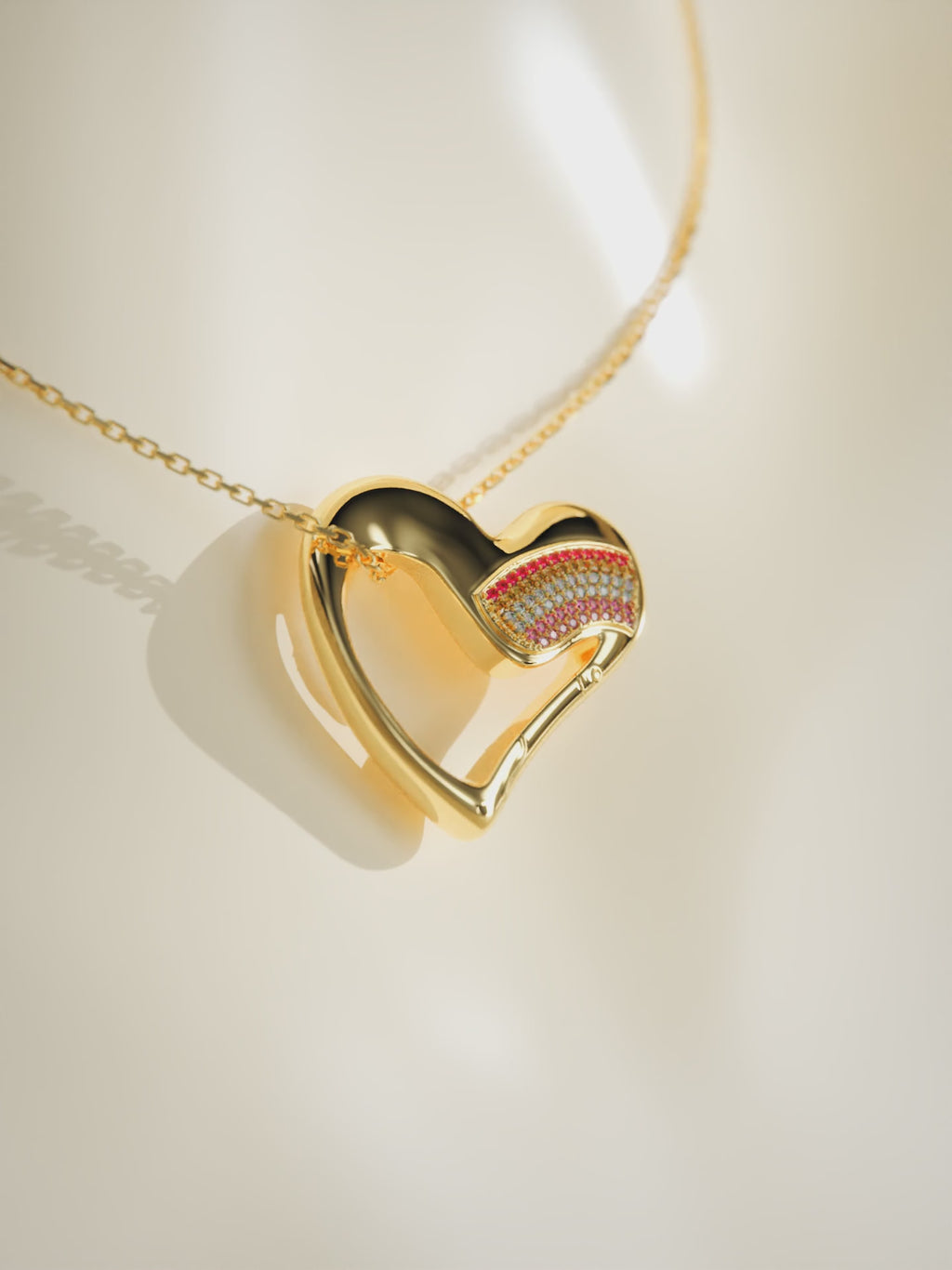 Pride Heart Pendant