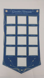 Genshin Enamel Pin Display Banner