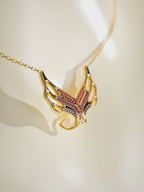 Pride Angel's Heart Pendant