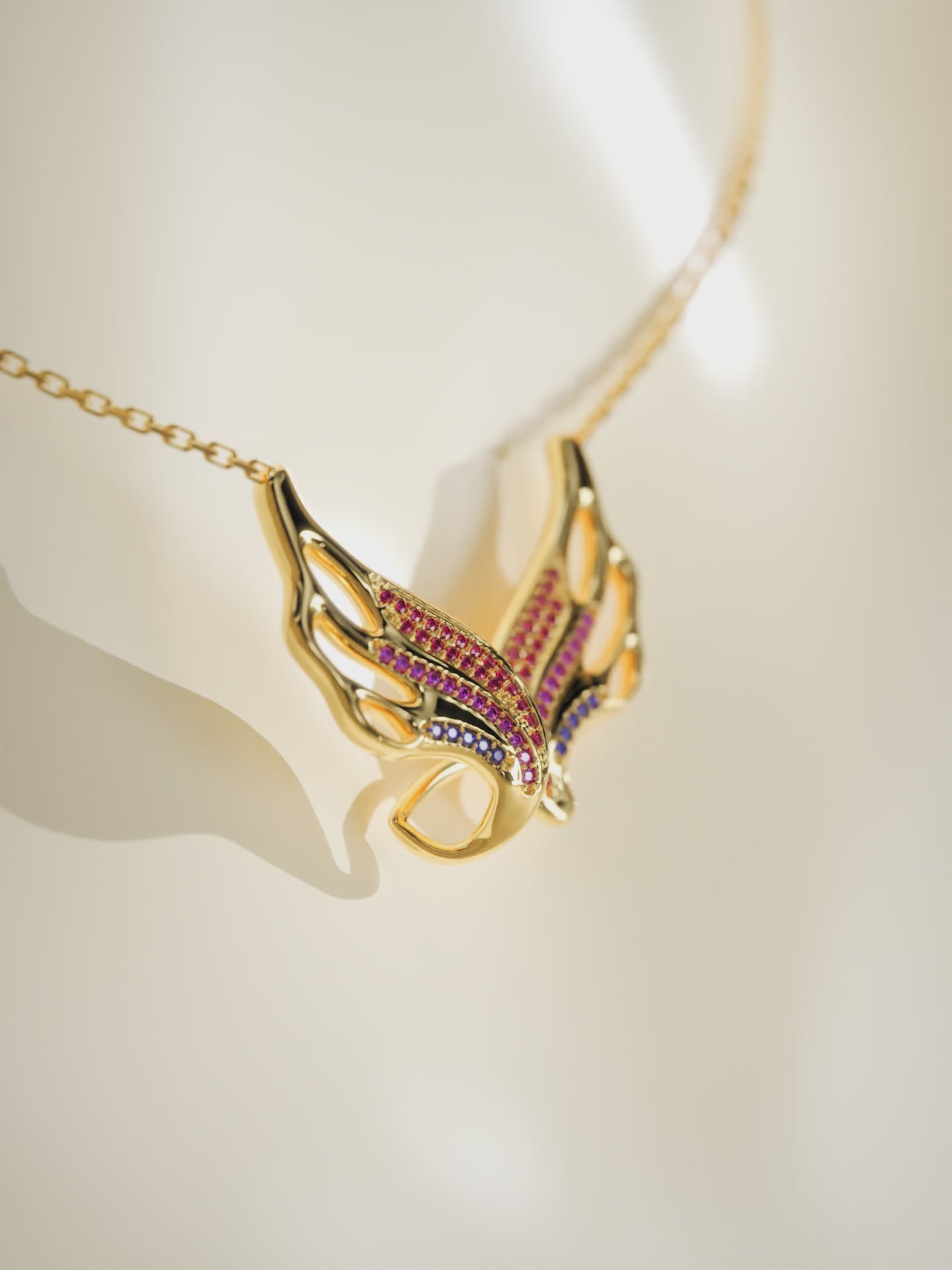 Pride Angel's Heart Pendant