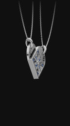 2-in-1 Magnetic Hearts Pendant