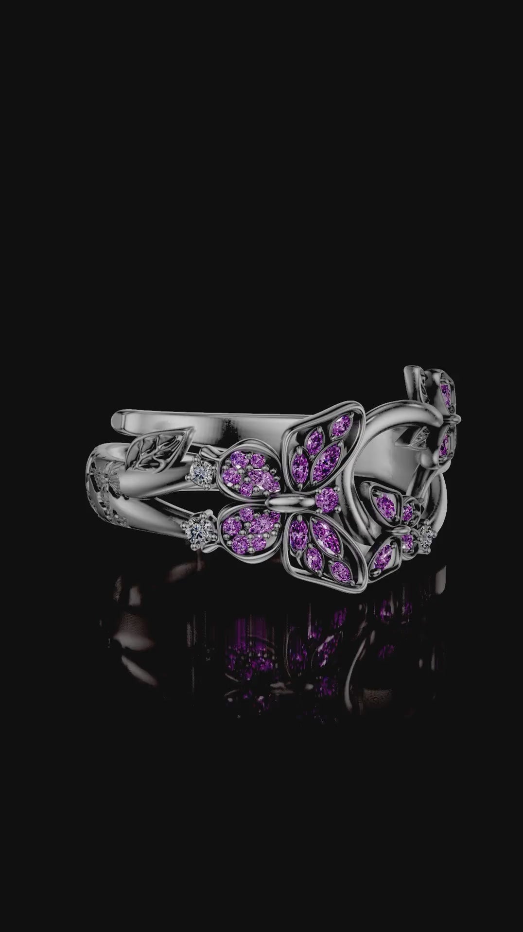 Shinobu x Giyu Ring Set