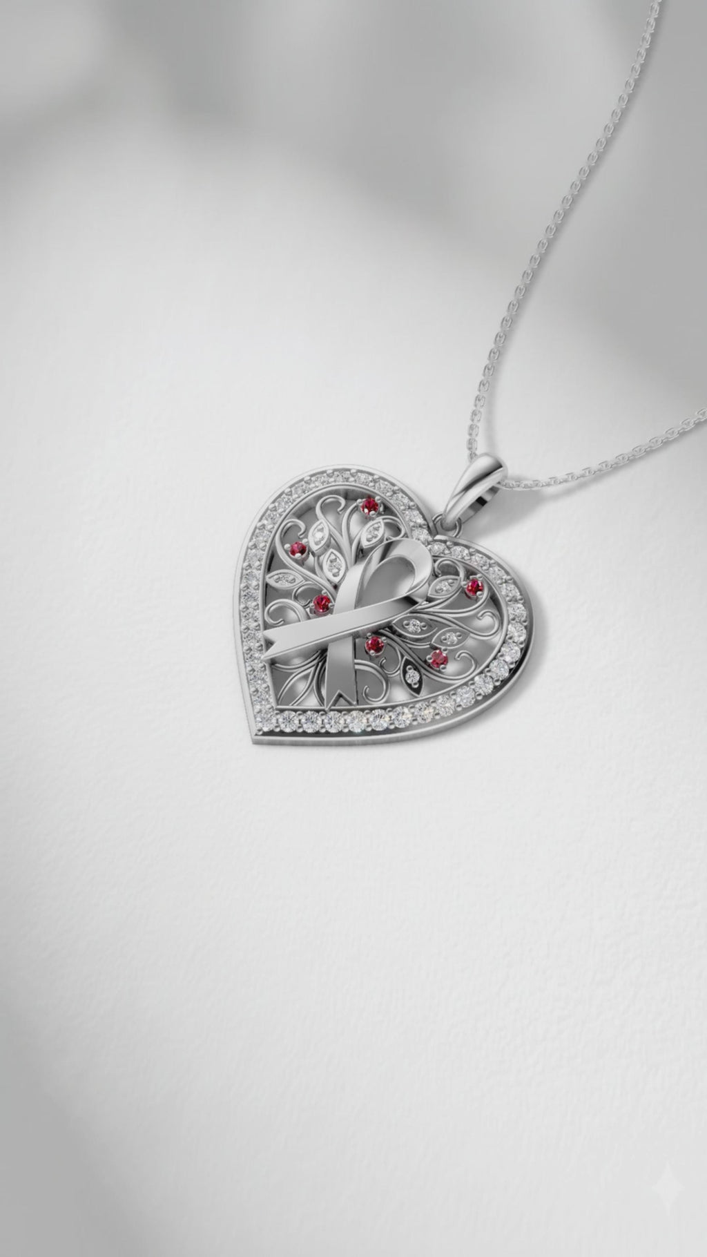 Mother’s Heart Necklace