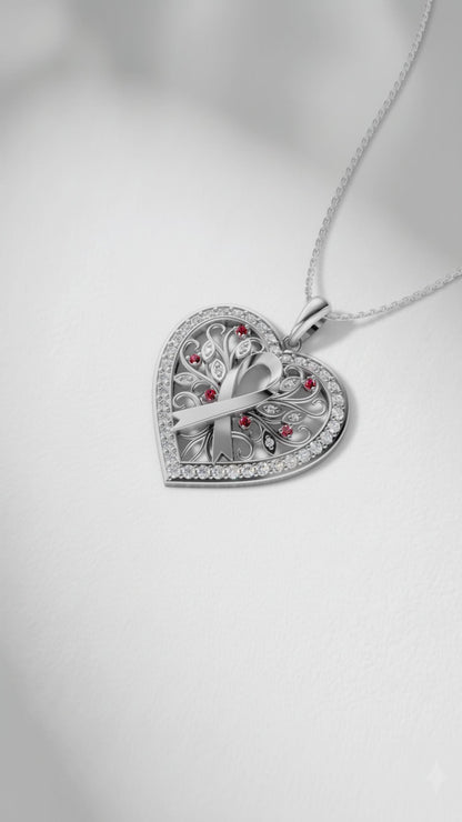 Mother’s Heart Necklace