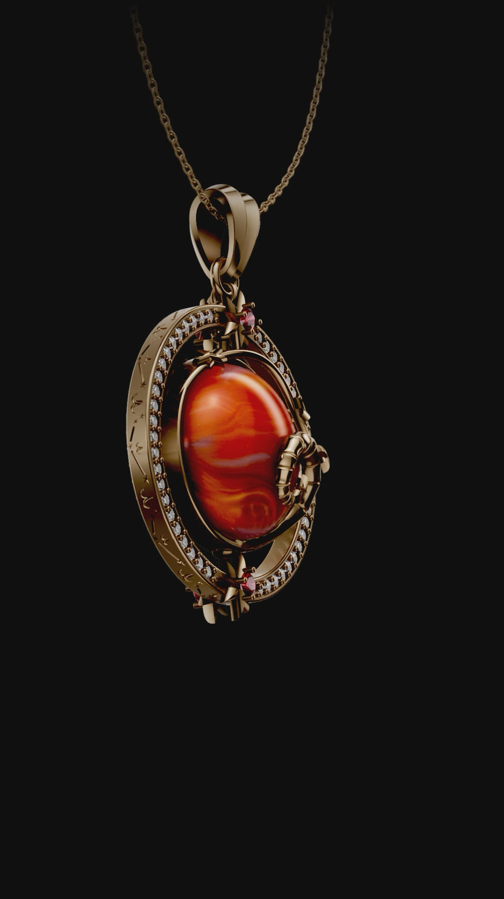 Aries Birthstone Necklace