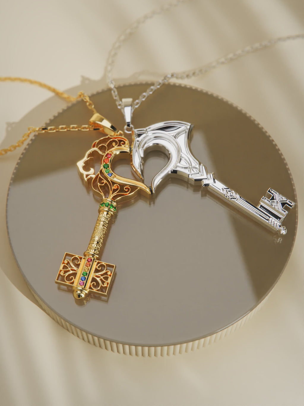 Alhaitham x Kaveh Necklace Set [Pre-order]