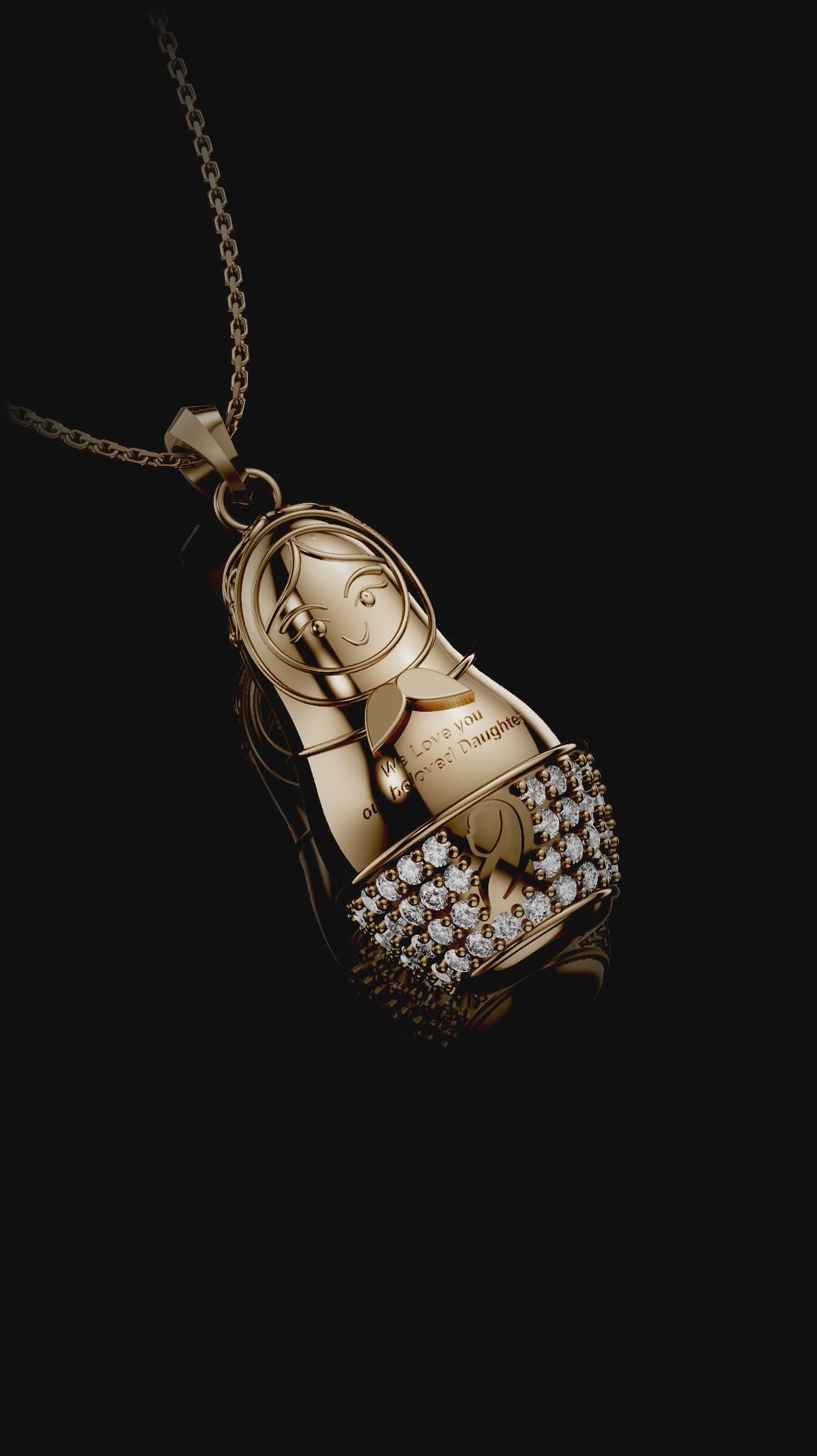 2-in-1 Hidden Doll Pendant