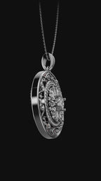 Elegant Perfume Storage Pendant