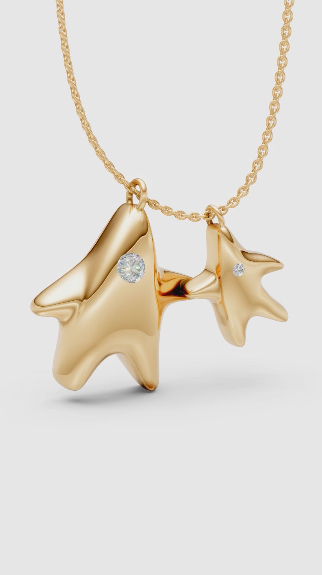 Pride Twin Stars Necklace [Pre-order]