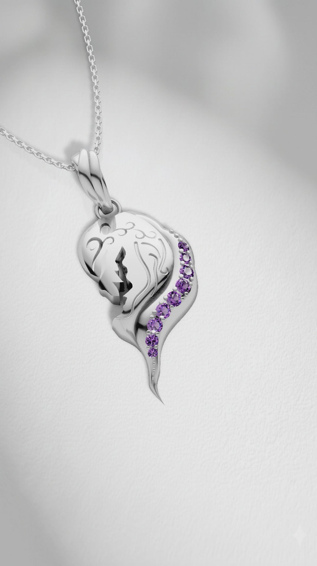 Nine-Tails x Byakugan Necklace Set