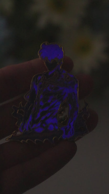Sung Jin-woo Arise Glow-in-Dark Enamel Pin