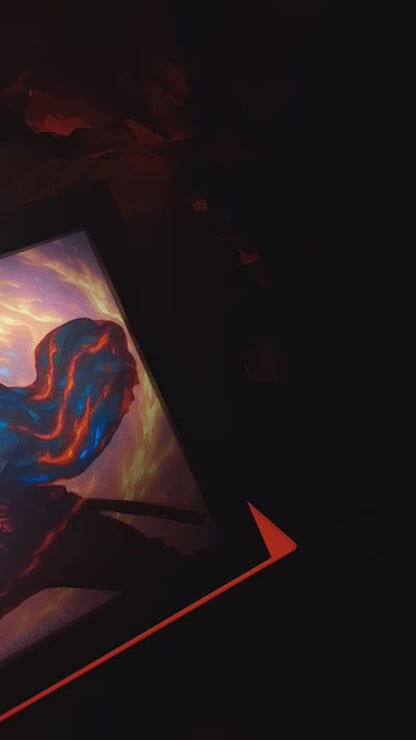 Tanjiro Demon Slayer Light Painting