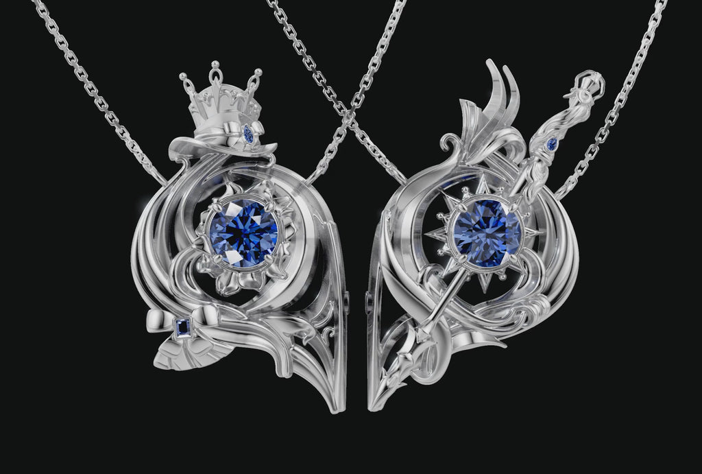 Furina and Neuvillette Necklace