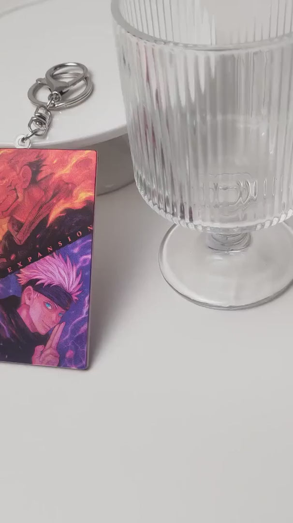 Six Eyes and Malevolent Shrine 3D Keychain