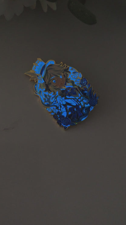 Furina Glow-in-Dark Enamel Pin