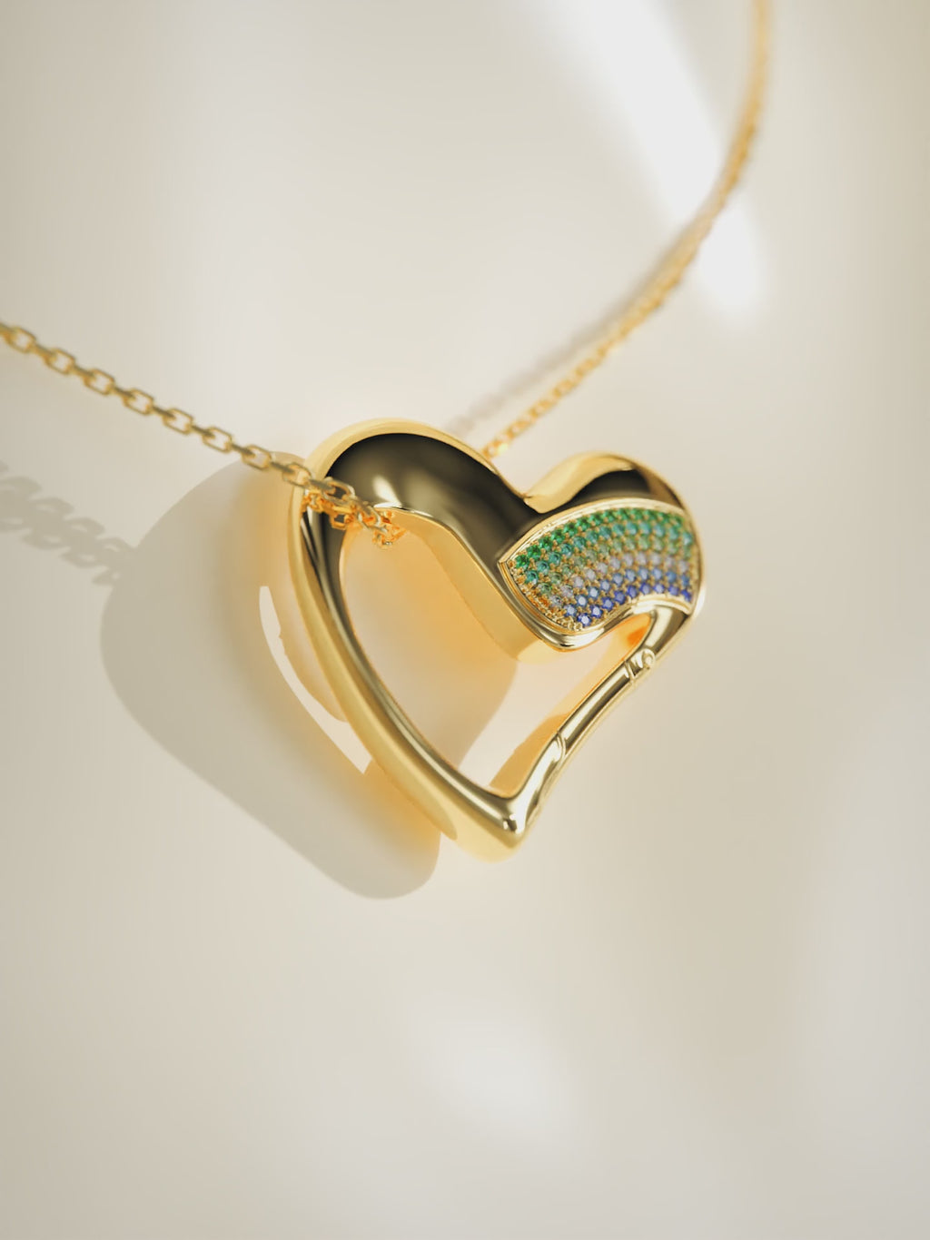 Pride Heart Pendant