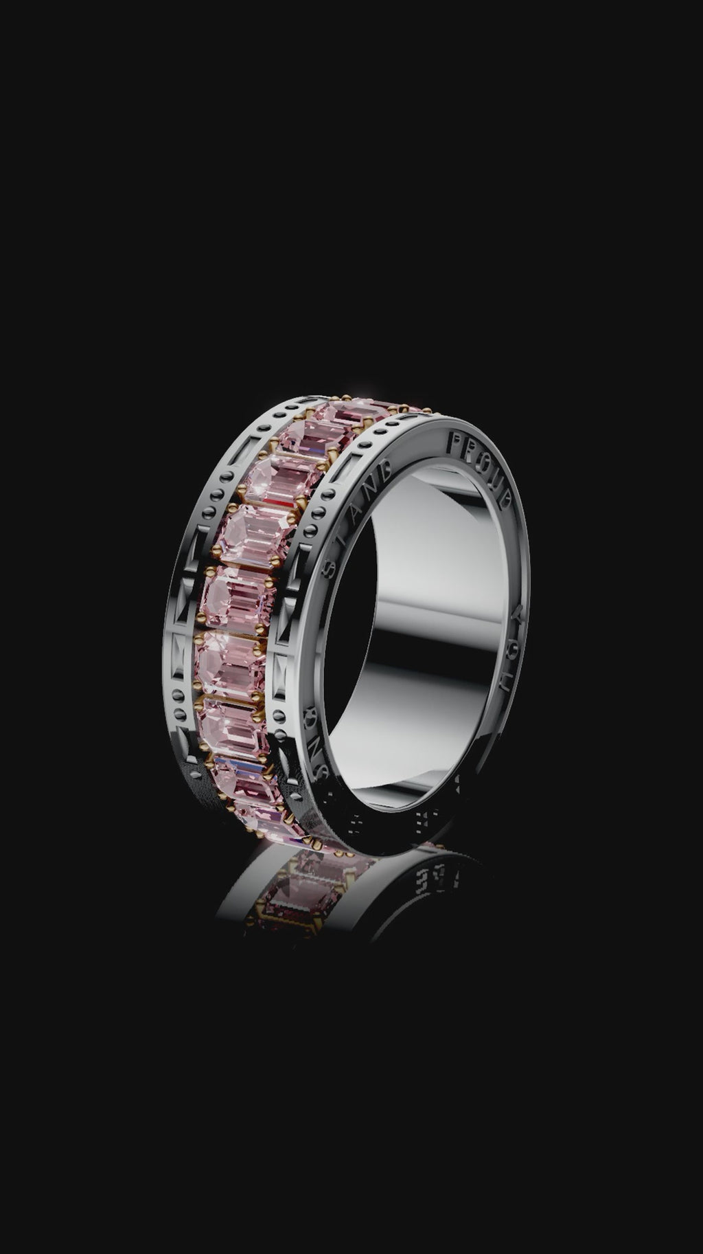 "You are strong" Hidden Ring