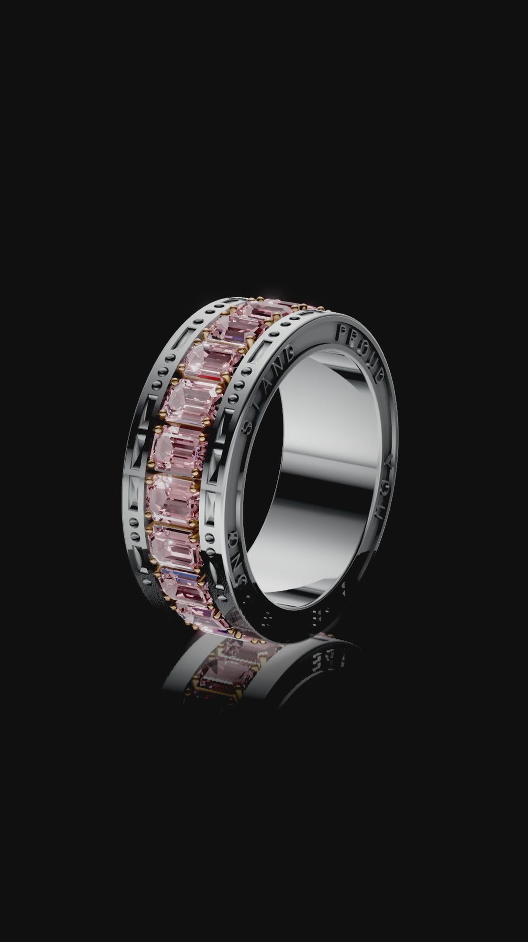 "You are strong" Hidden Ring