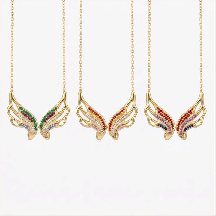 Pride Angel Wing Pendant