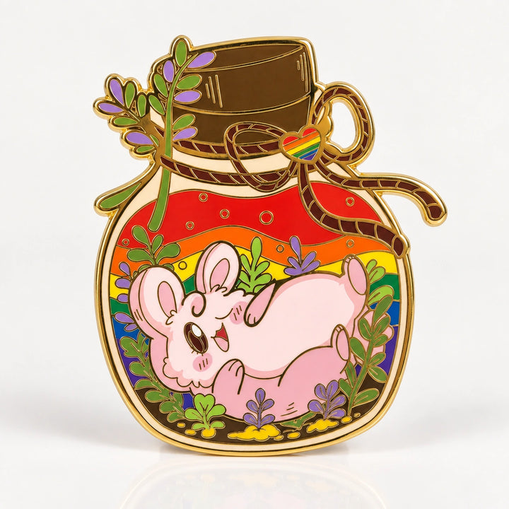 Pride Bunny Enamel Pin