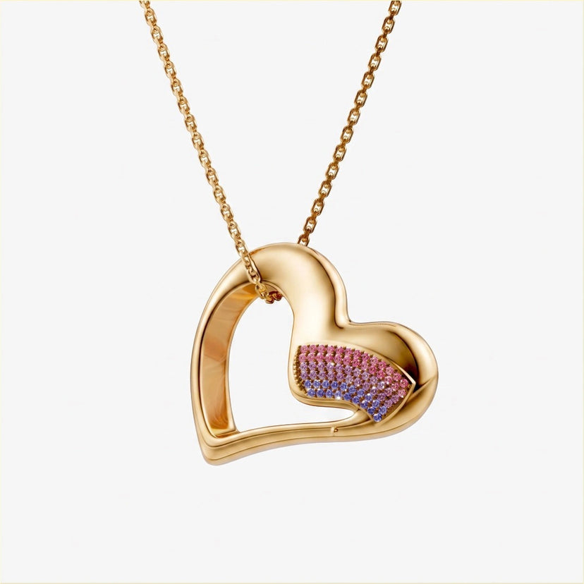 Pride Heart Pendant - approved product image 2
