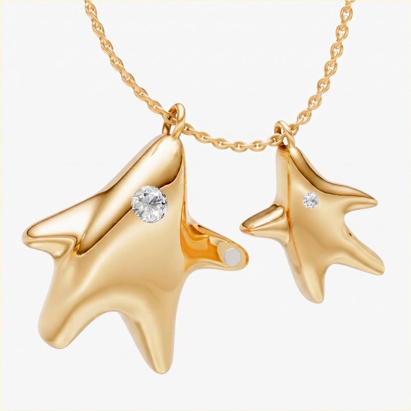 Pride Twin Stars Necklace - approved product image 1