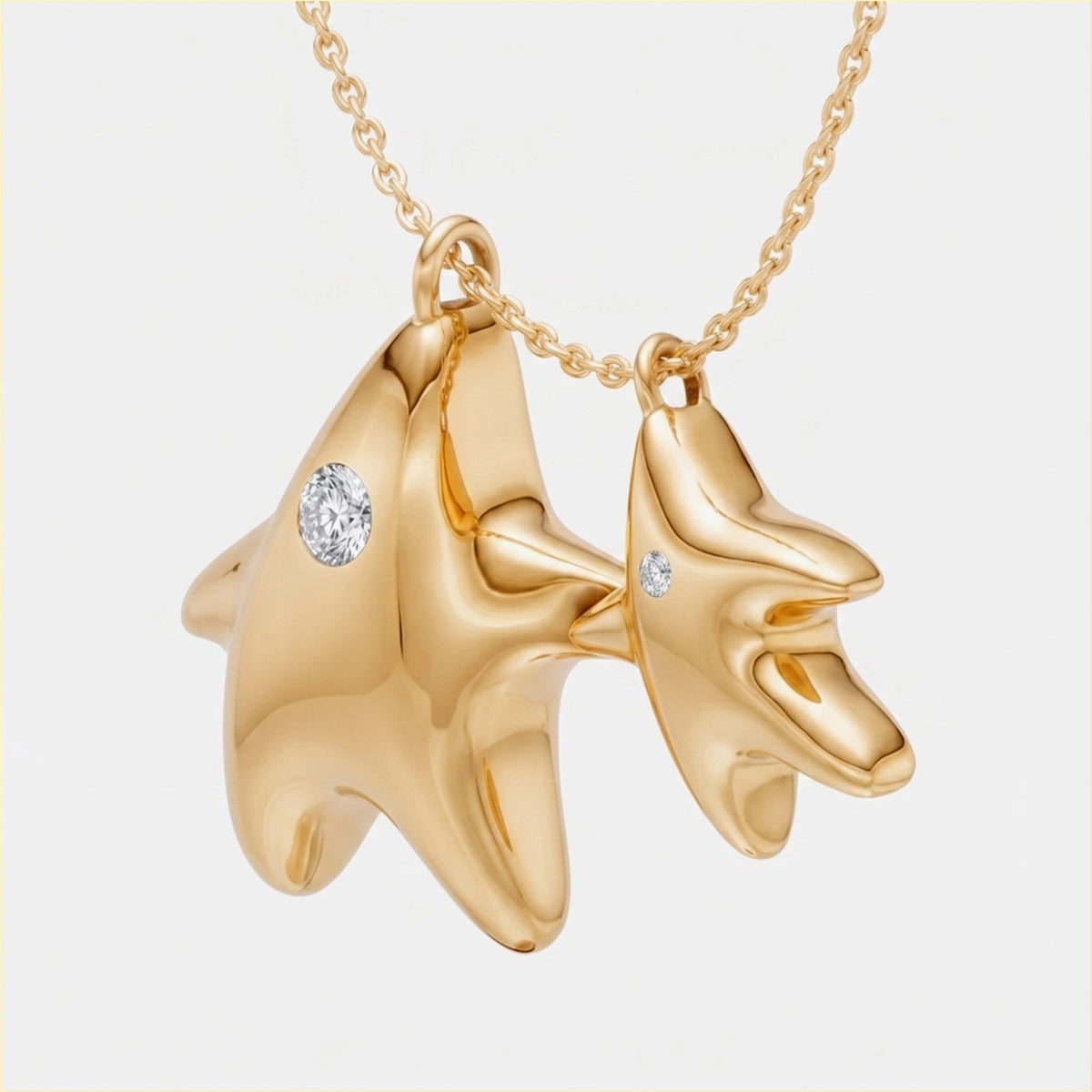 Pride Twin Stars Necklace - approved product image 2