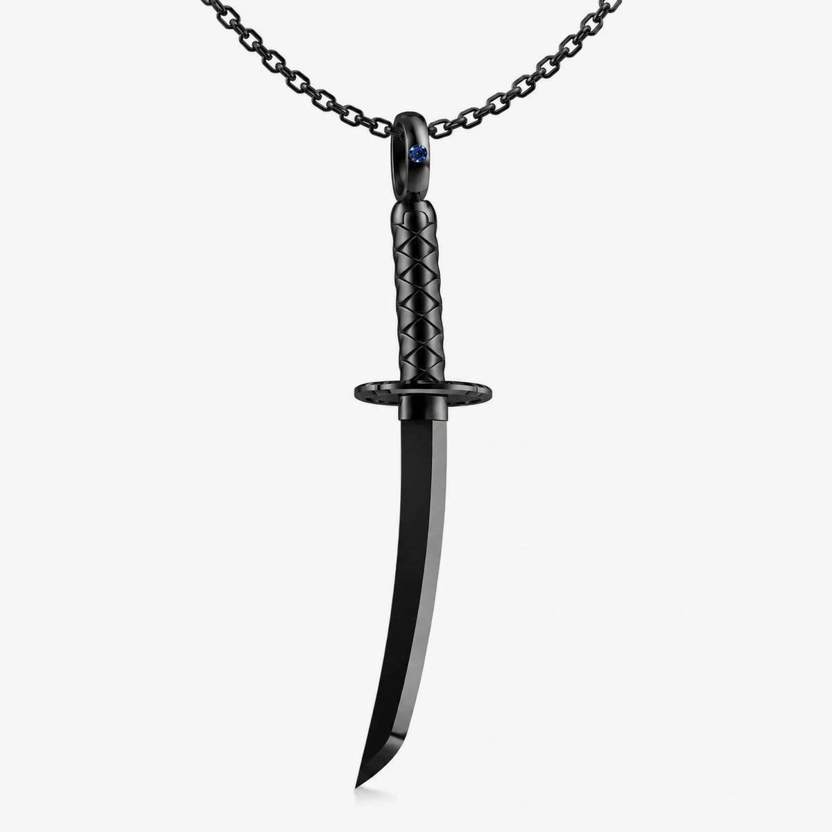 Pure Love Necklace in Royal Black