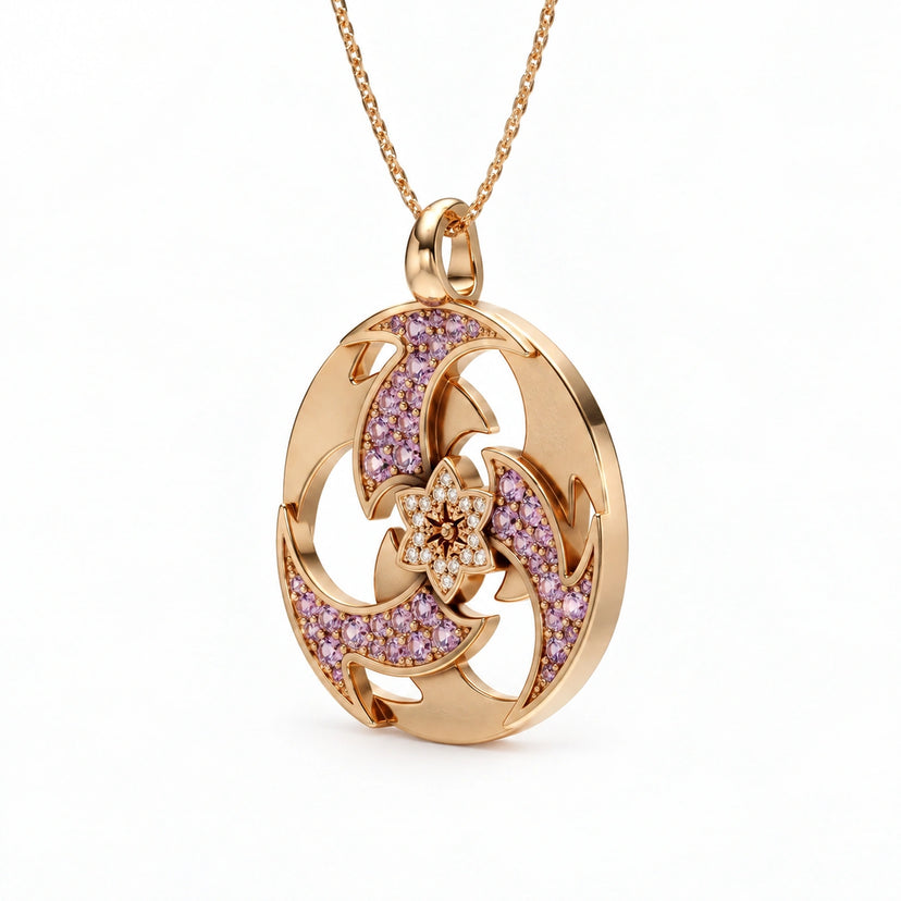Raiden Shogun Necklace view 2