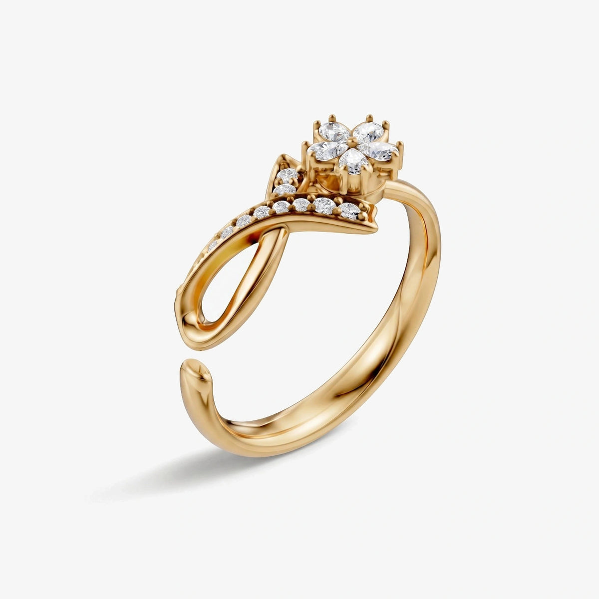 Ribbon Flower Ring - approved product image 2