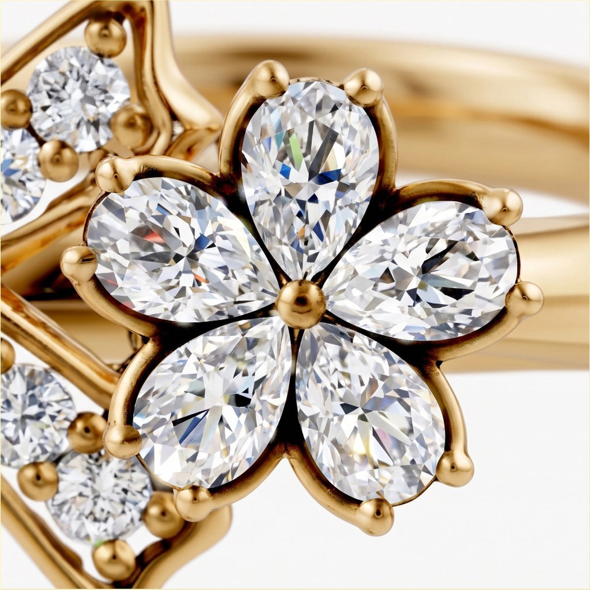 Ribbon Flower Ring - approved product image 4