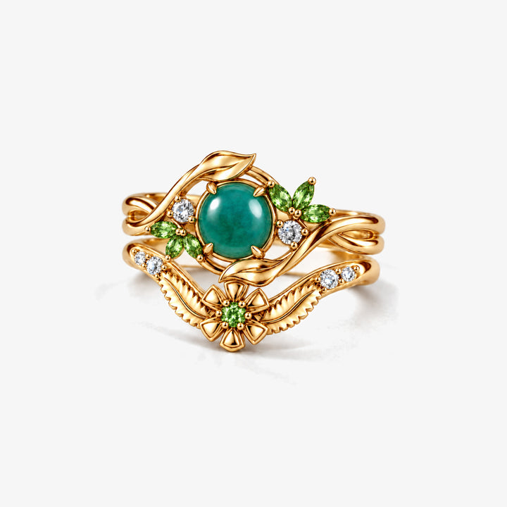 Seed Bloom Ring Set