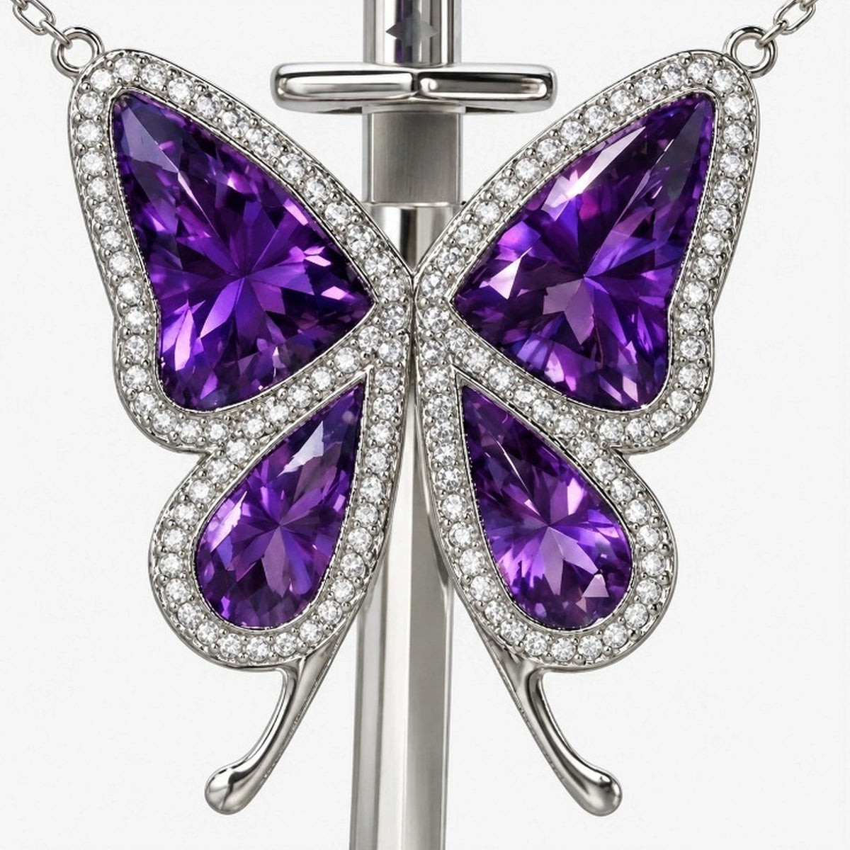 Butterfly Hashira x Water Hashira Necklace Set image 6