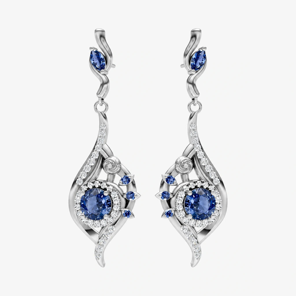 Six Eyes Earrings - front