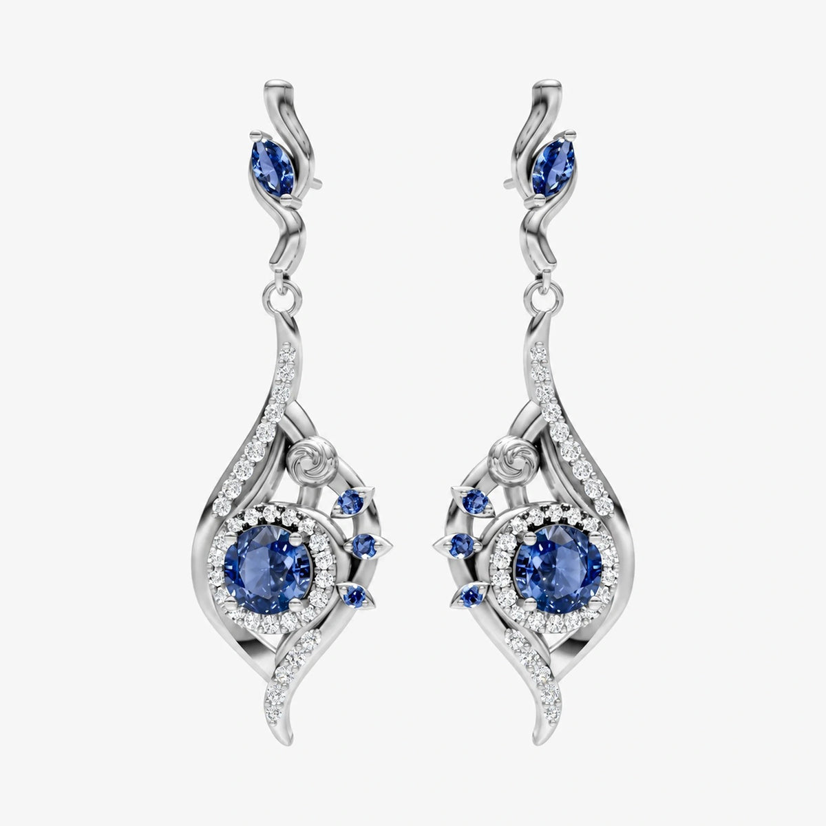 Six Eyes Earrings - front