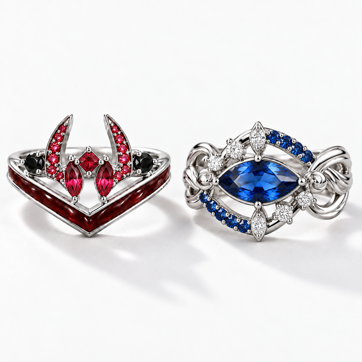 Six Eyes and Malevolent Shrine Rings Collection