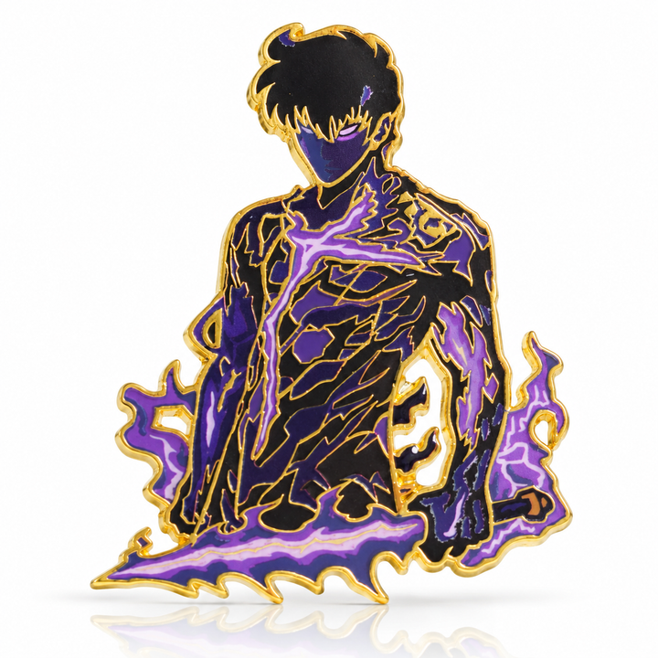 Sung Jin-woo Arise Glow-in-Dark Enamel Pin