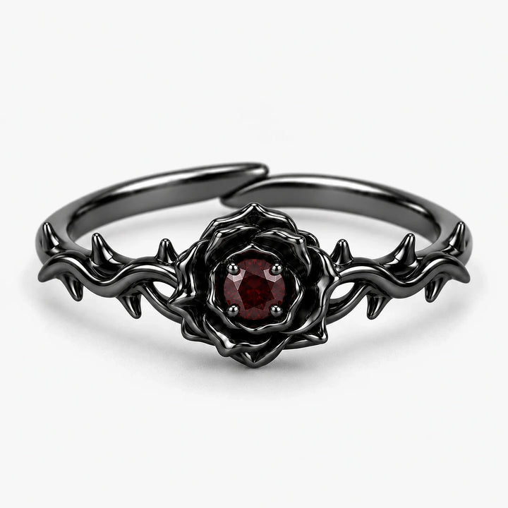 Thorn Princess Ring in Royal Black