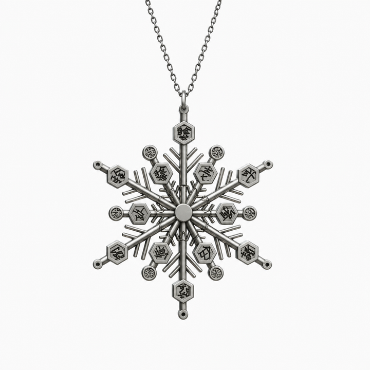 Upper Moon Three Necklace