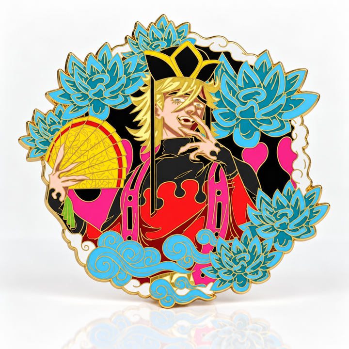 Upper Moon Two Glow in the Dark Enamel Pin