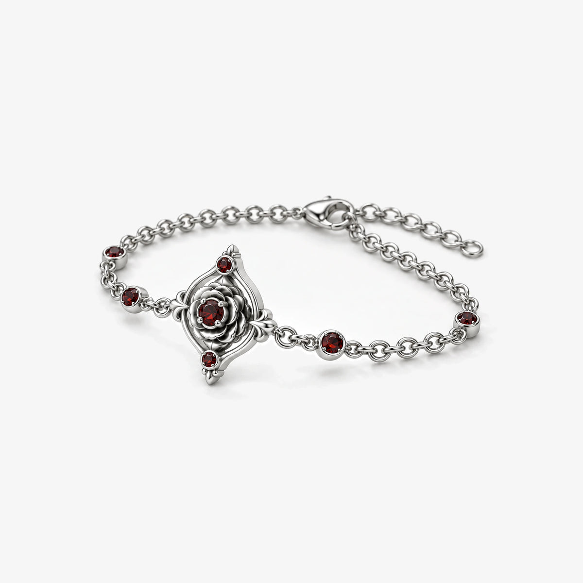 Vanitas Bracelet in Silver, right side