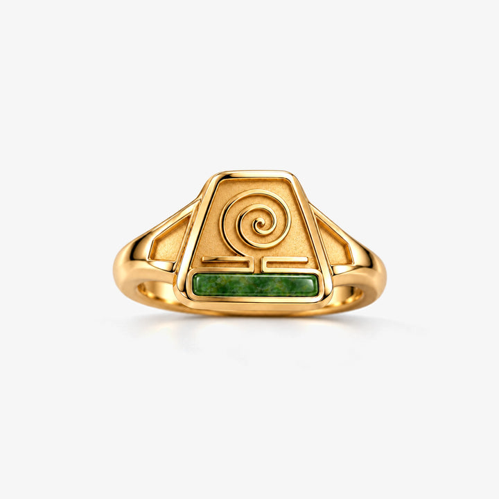 Earth Nation Spiral Ring