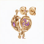 Yae Miko x Raiden Shogun Earrings - approved product image 2
