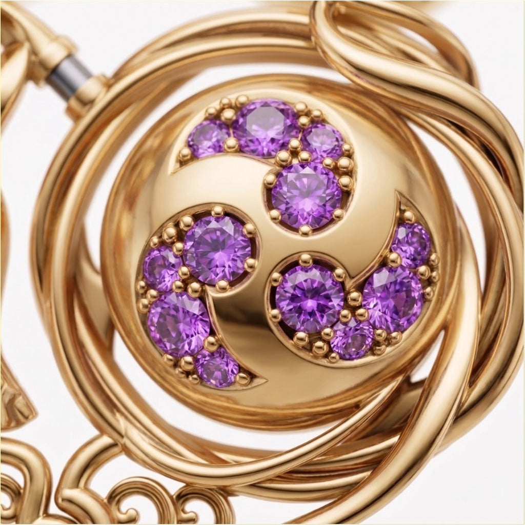 Yae Miko x Raiden Shogun Earrings - approved product image 5