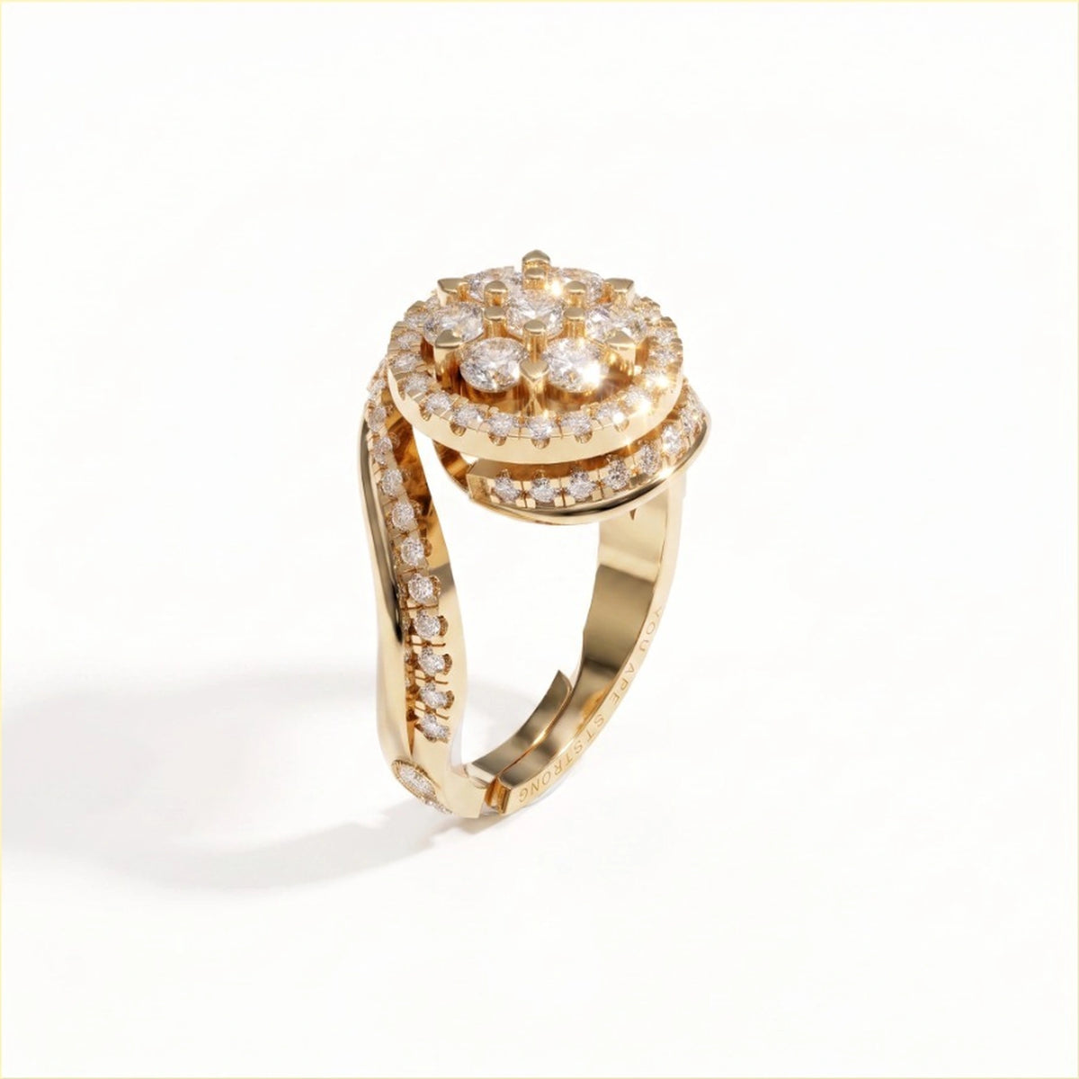 You are Strong Flower Ring - approved product image 2