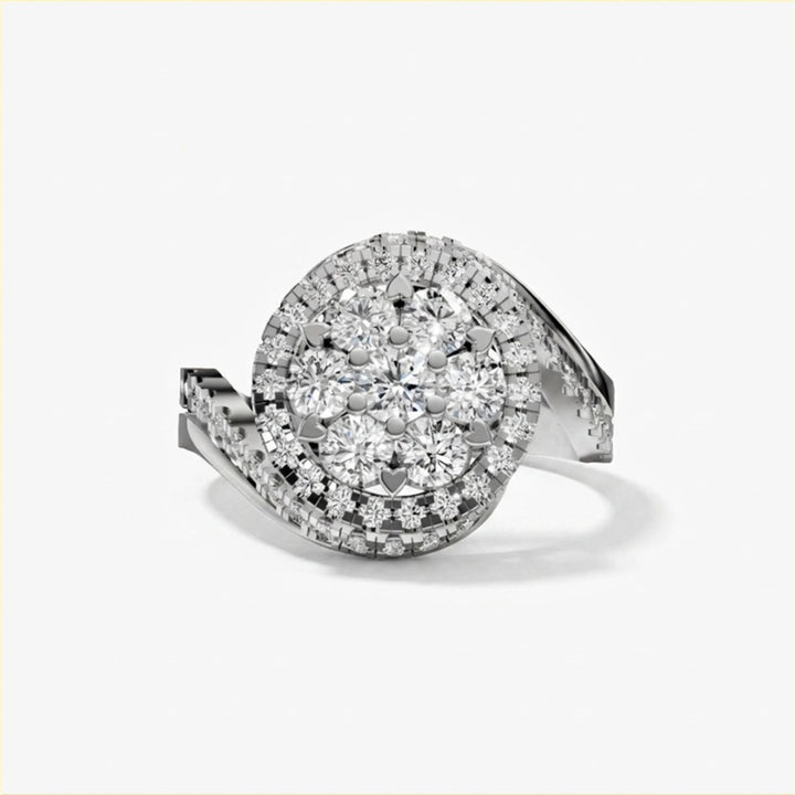 You are Strong Flower Ring