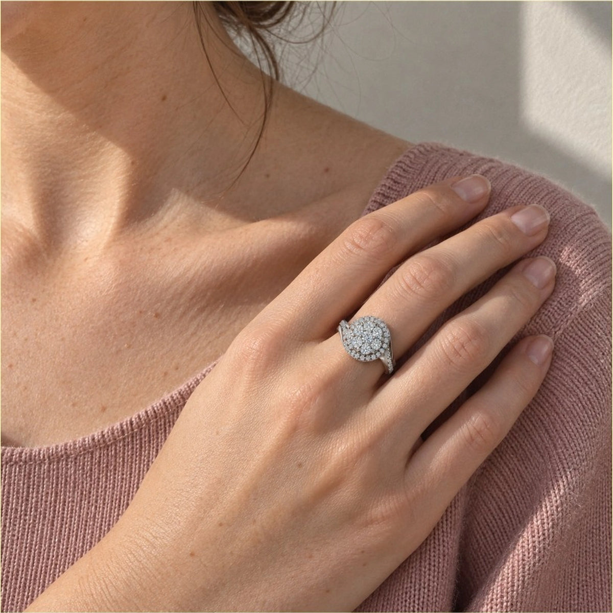 You are Strong Flower Ring - approved product image 5