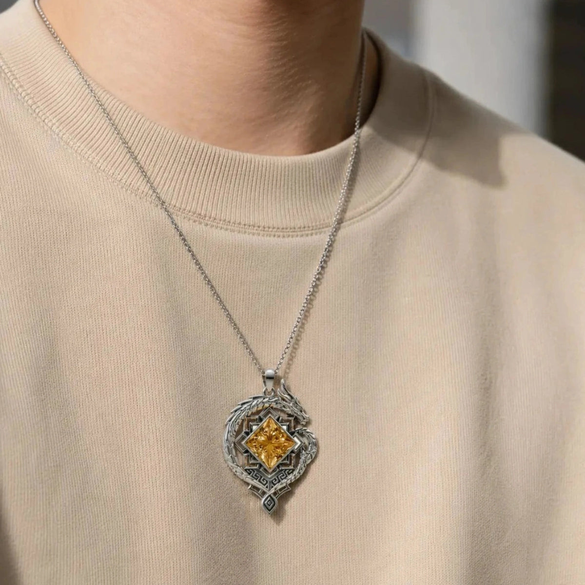 Zhongli Necklace image 4 model